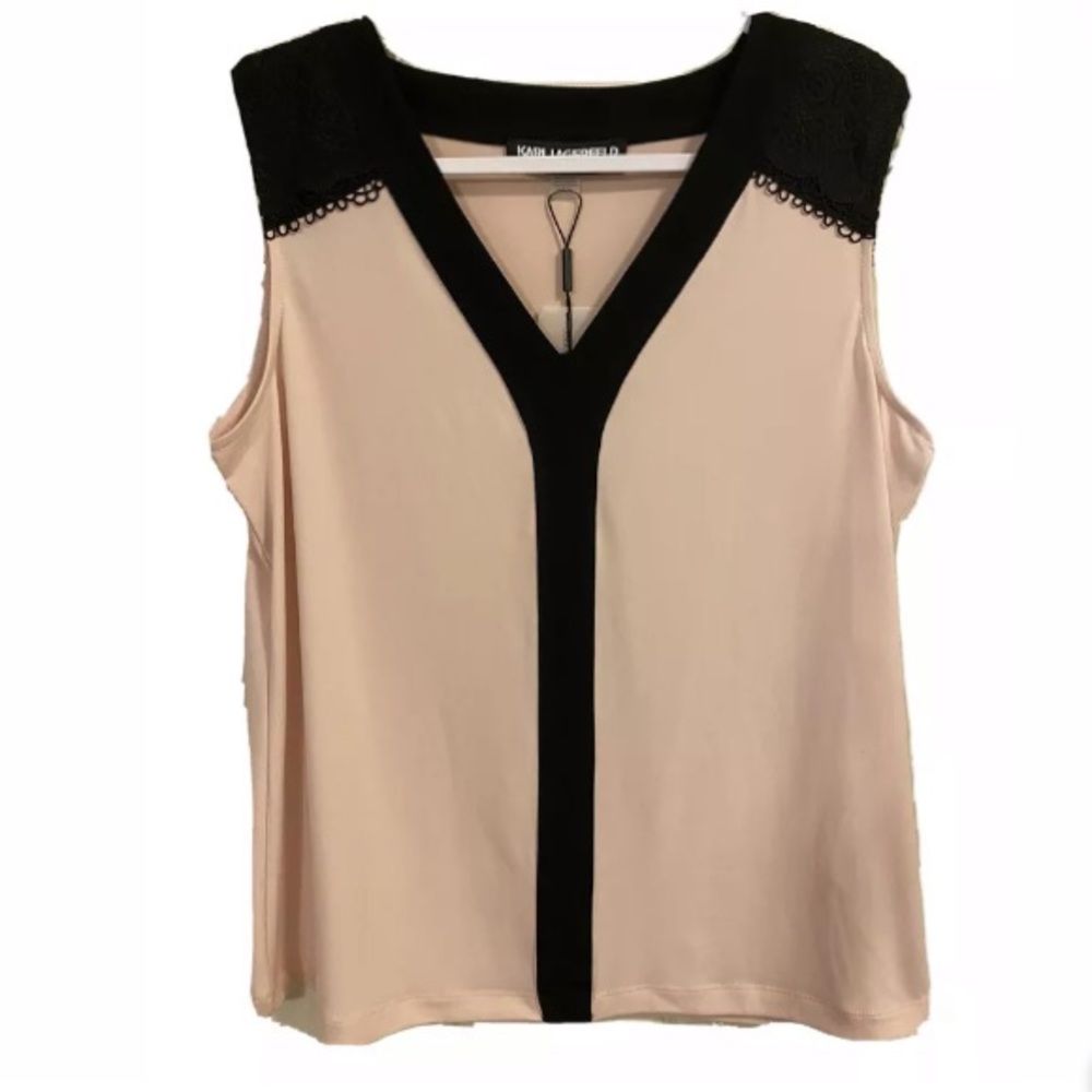 Karl Lagerfeld Sleeveless Top